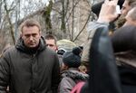 Alexey Navalny, a former opposition candidate for Moscow mayor, was jailed for seven days for shouting protest slogans and resisting arrest, according to his blog. Photographer: Sefa Karacan/Anadolu Agency via Getty Images