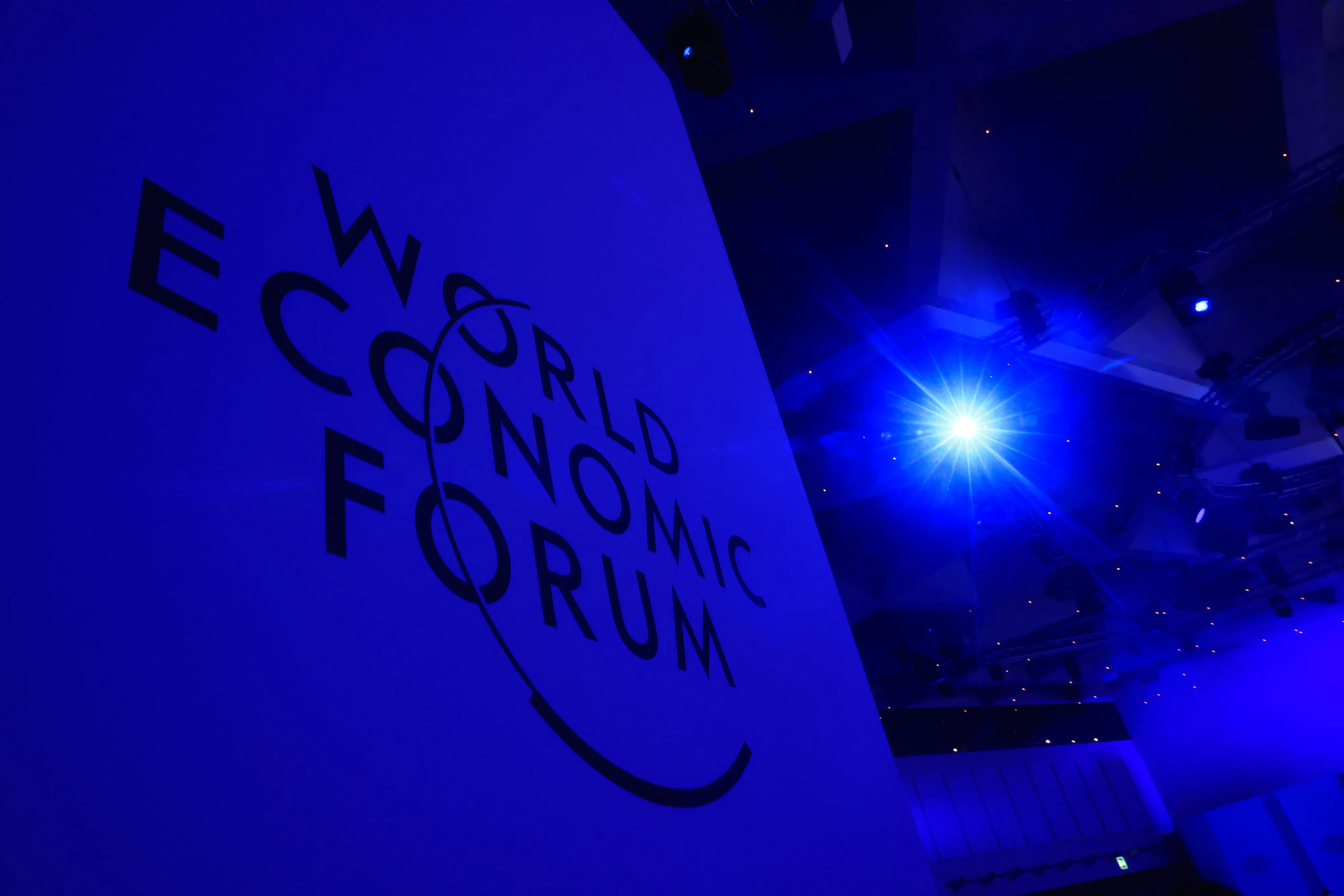 AI leaders at the World Economic Forum in Davos talked up their business growth.