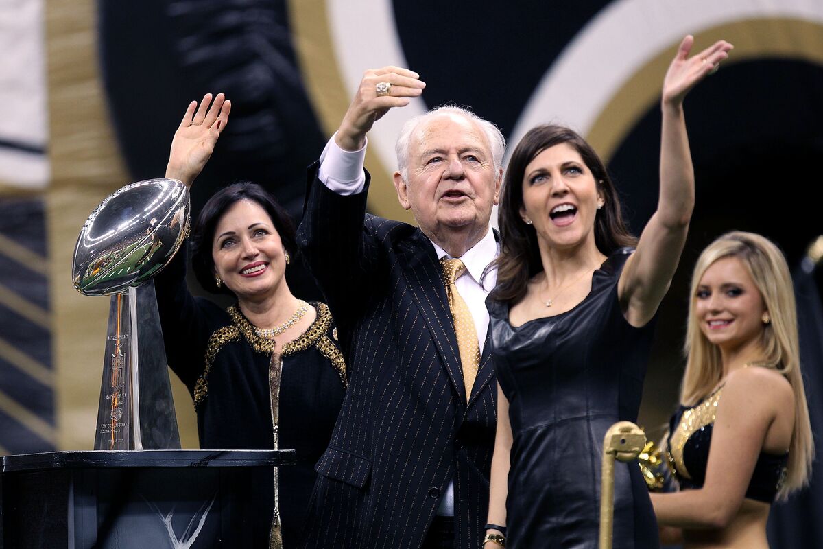 San Antonio billionaire Benson, owner of the New Orleans Saints