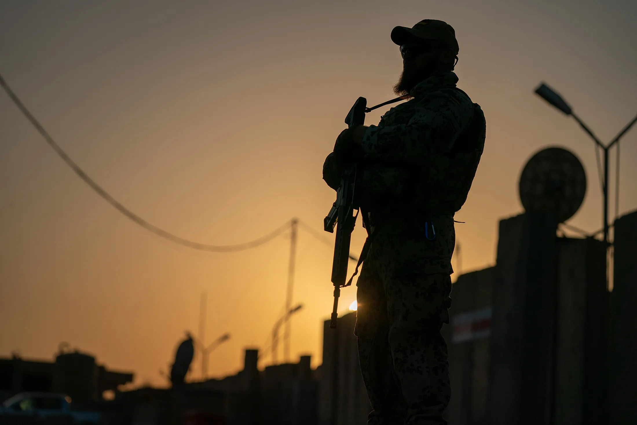 Defence Minister Annegret Kramp-Karrenbauer in Iraq