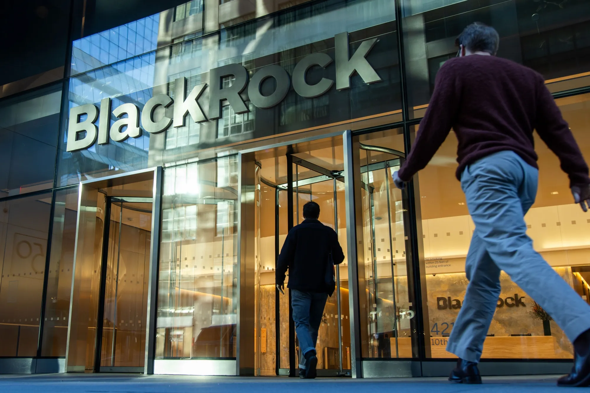 The Blackrock headquarters in New York. The Blackrock headquarters in New York.