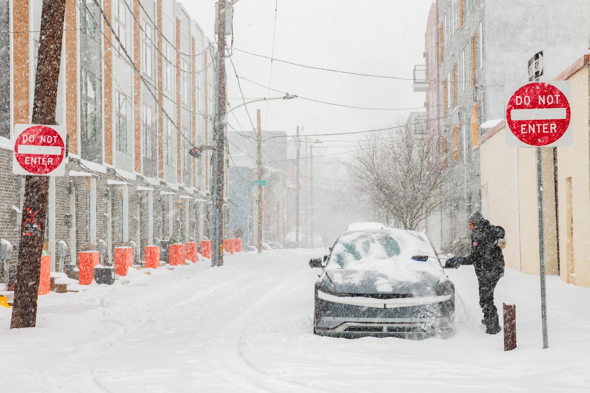 La Niñas typically mean colder winters across the northern US, which has been the case this year. Photographer: Hannah Beier/Bloomberg
