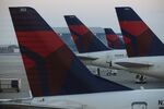 Operations At The Delta Air Lines Inc. Terminal Ahead Of Earnings Figures