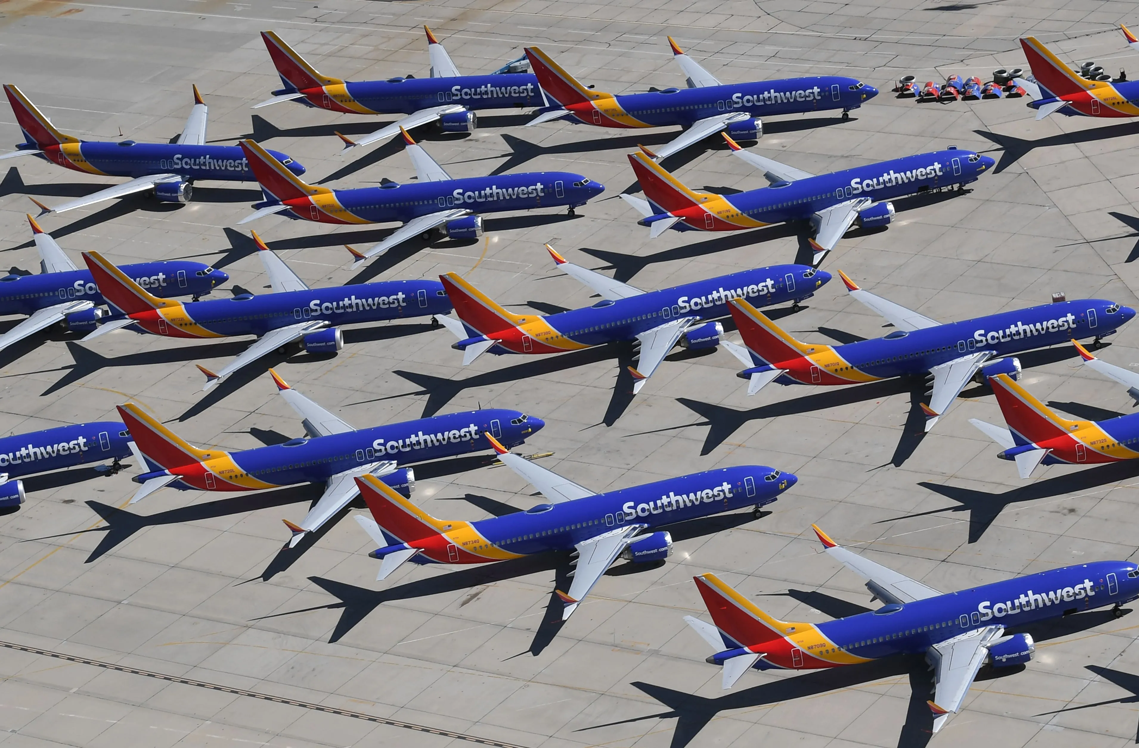 Southwest Airlines Boeing 737 MAX aircraft