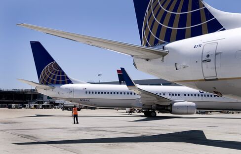 Airlines Head for Longest Drop Since ’10 as United Misses Views
