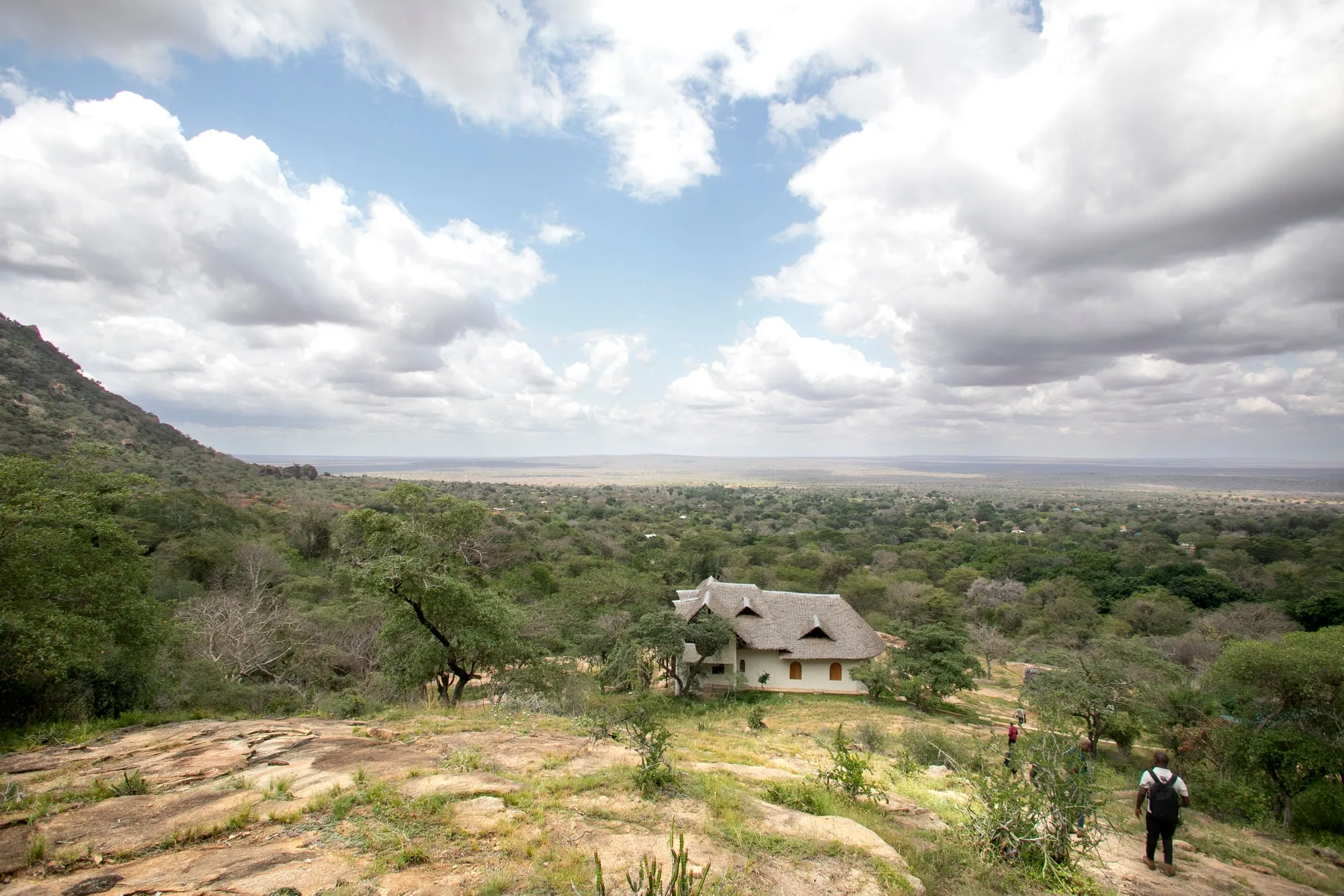 An overview of a section of the Kasigau wildlife corridor.