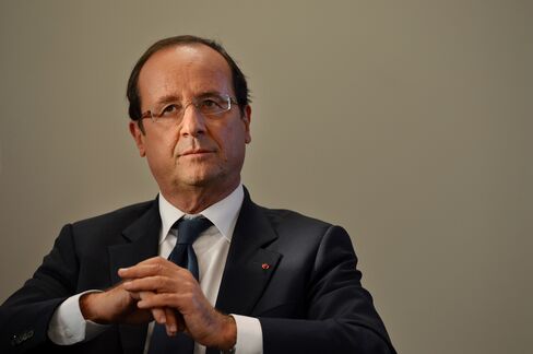 French President Francois Hollande