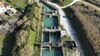 The water intake canal, for the Solvay SA plant in Rosignano Solvay, Italy, on Tuesday, Feb. 1, 2022. Photographer: Francesco Mazzei/Bloomberg