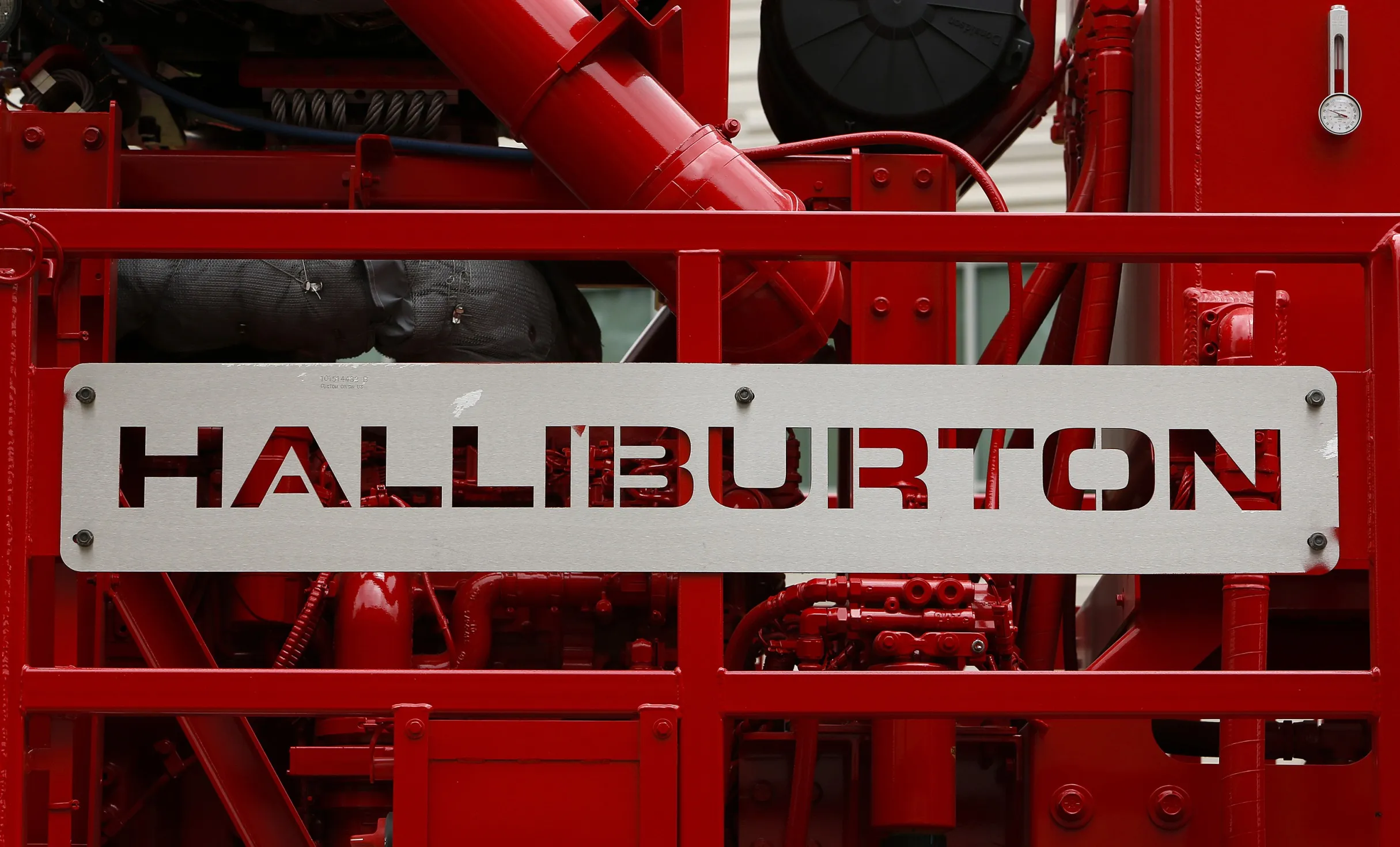 Operations During A Halliburton Fracking Tour