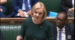 Liz Truss speaking in the House of Commons, to set out her energy plan.