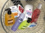 A selection of Boots products in a shopping basket.