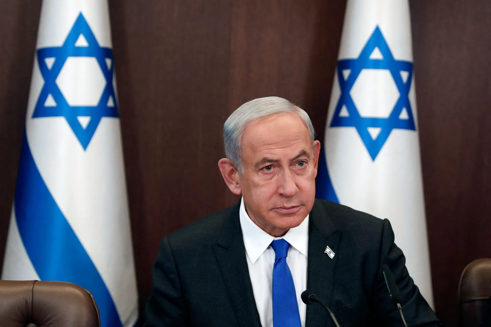 Benjamin Netanyahu&nbsp;in Jerusalem on Jan. 3.