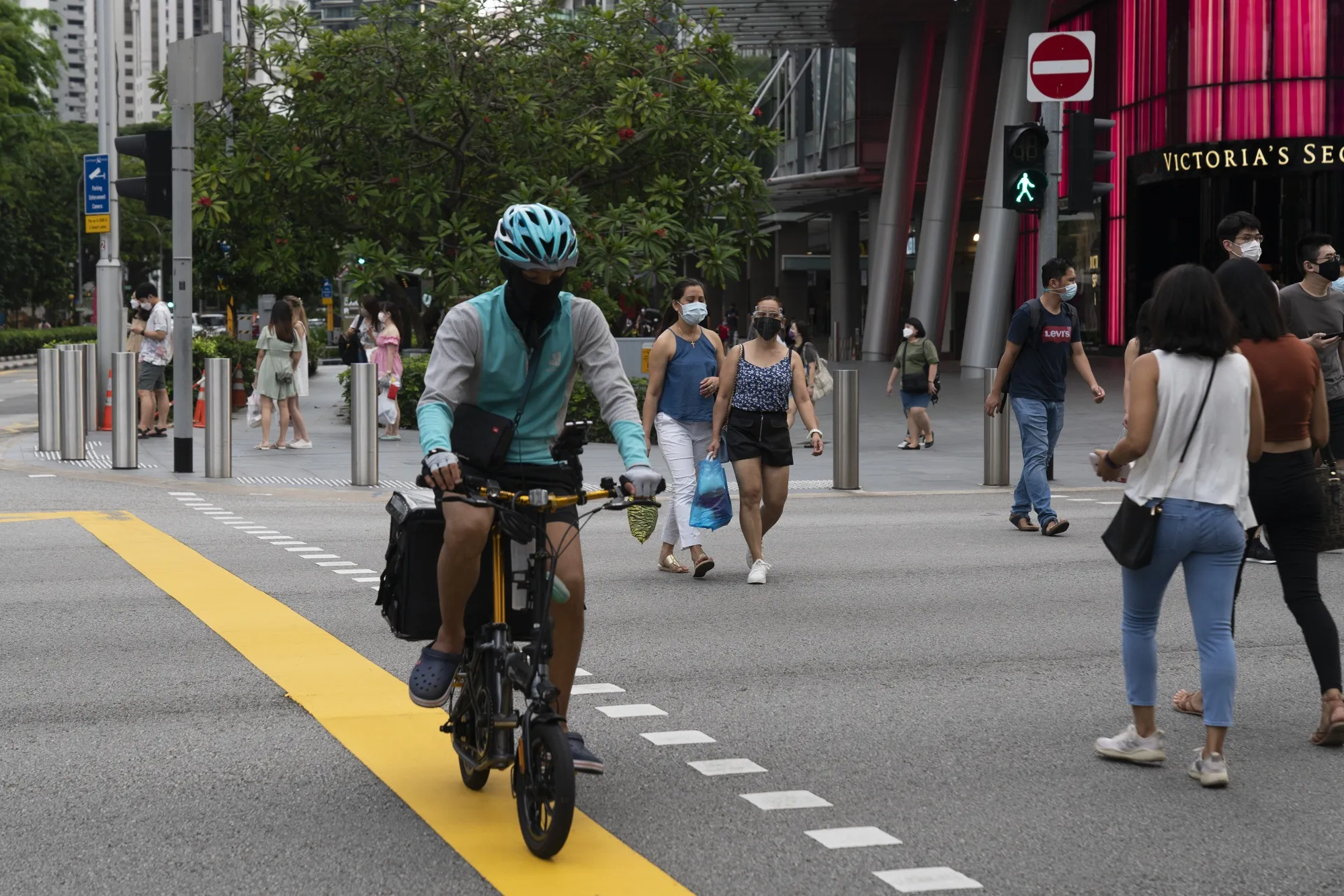 There were about 79,000 gig workers in Singapore last year for companies including Grab, Foodpanda and Deliveroo.