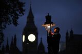 TOPSHOT-BRITAIN-HERITAGE-ENERGY-GAS-LAMPS