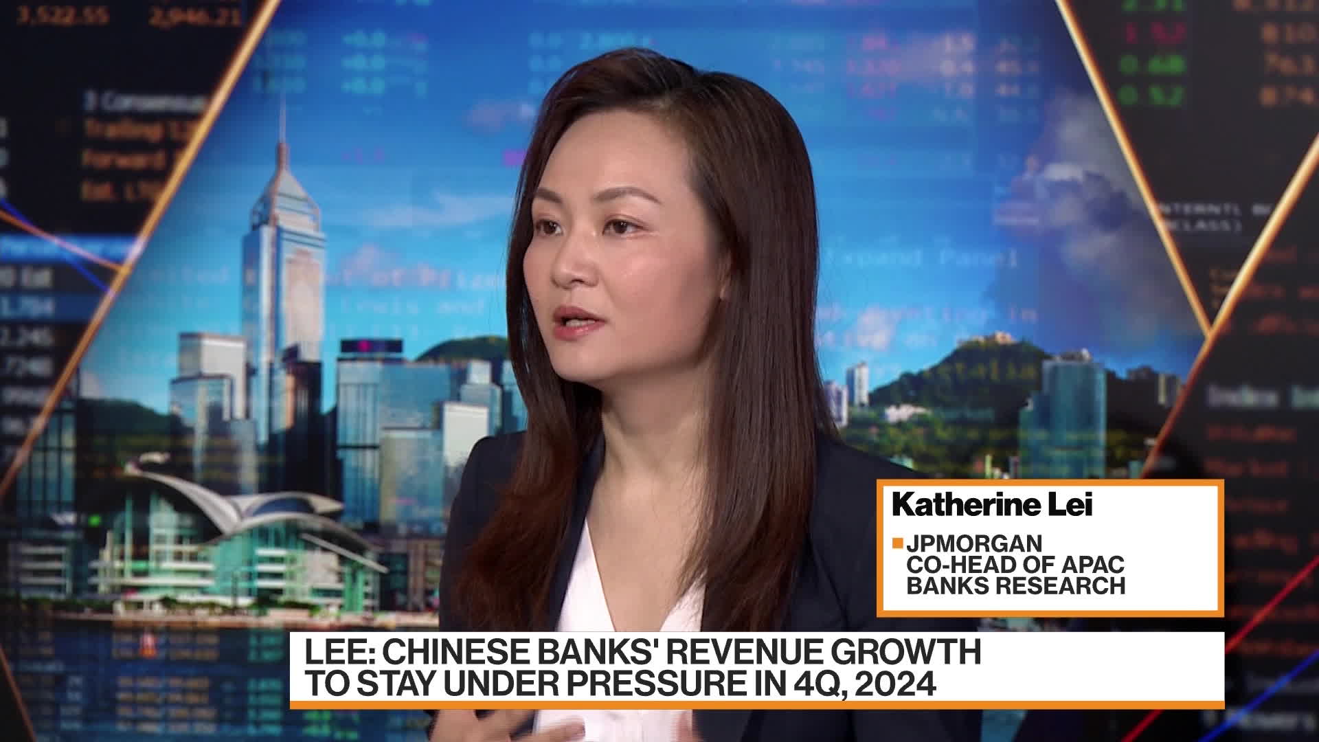 Watch JPMorgan's Lei on China Bank Earnings - Bloomberg