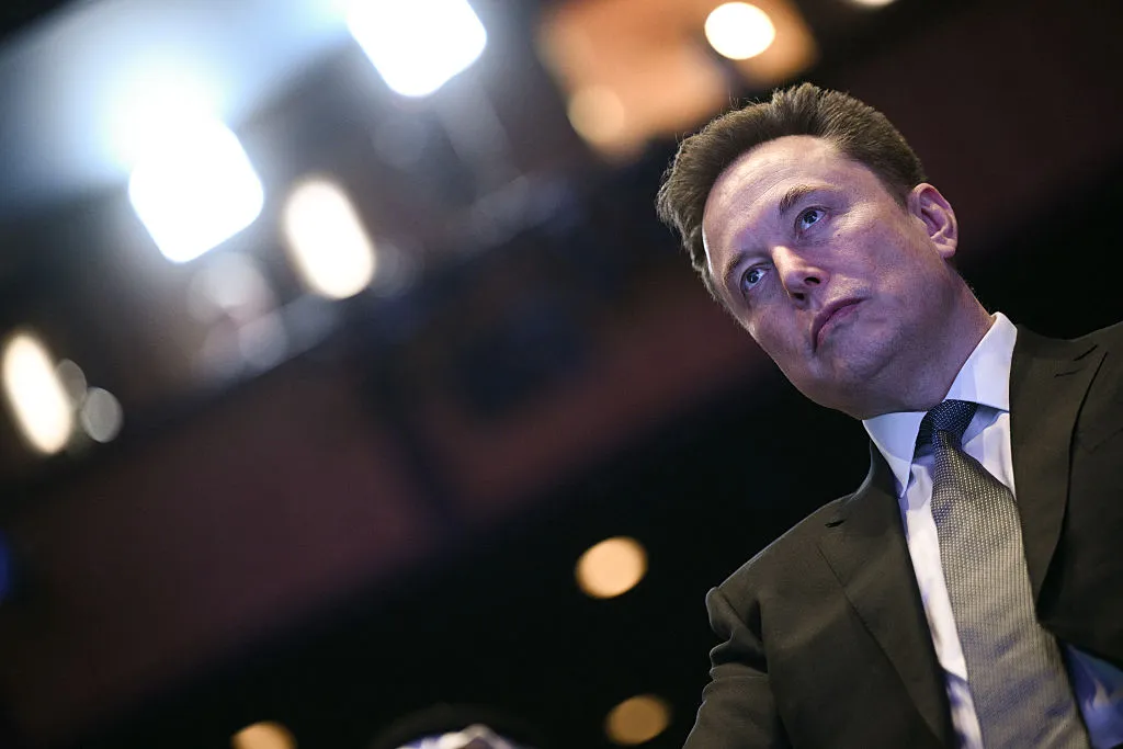Elon Musk at the US-Saudi Investment Forum in November.