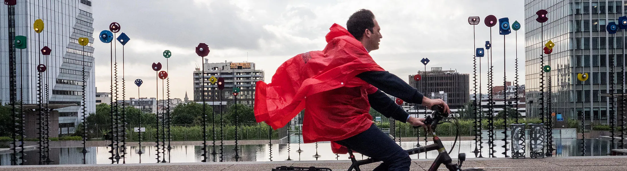 Views Of La Defense Business District As Paris Sends Love Letter To British Executives