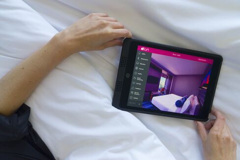 You can also control your room via iPad at many Aloft properties.