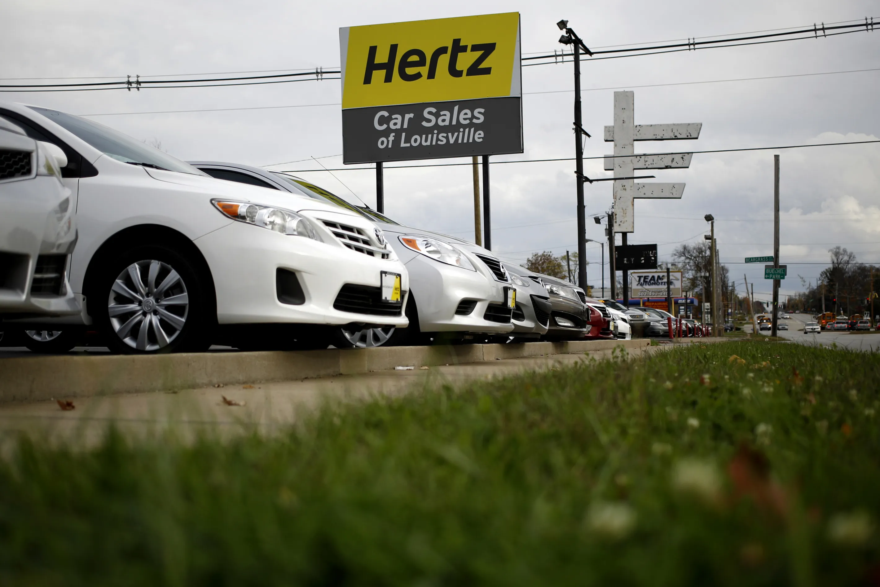 A Hertz location in Louisville.
