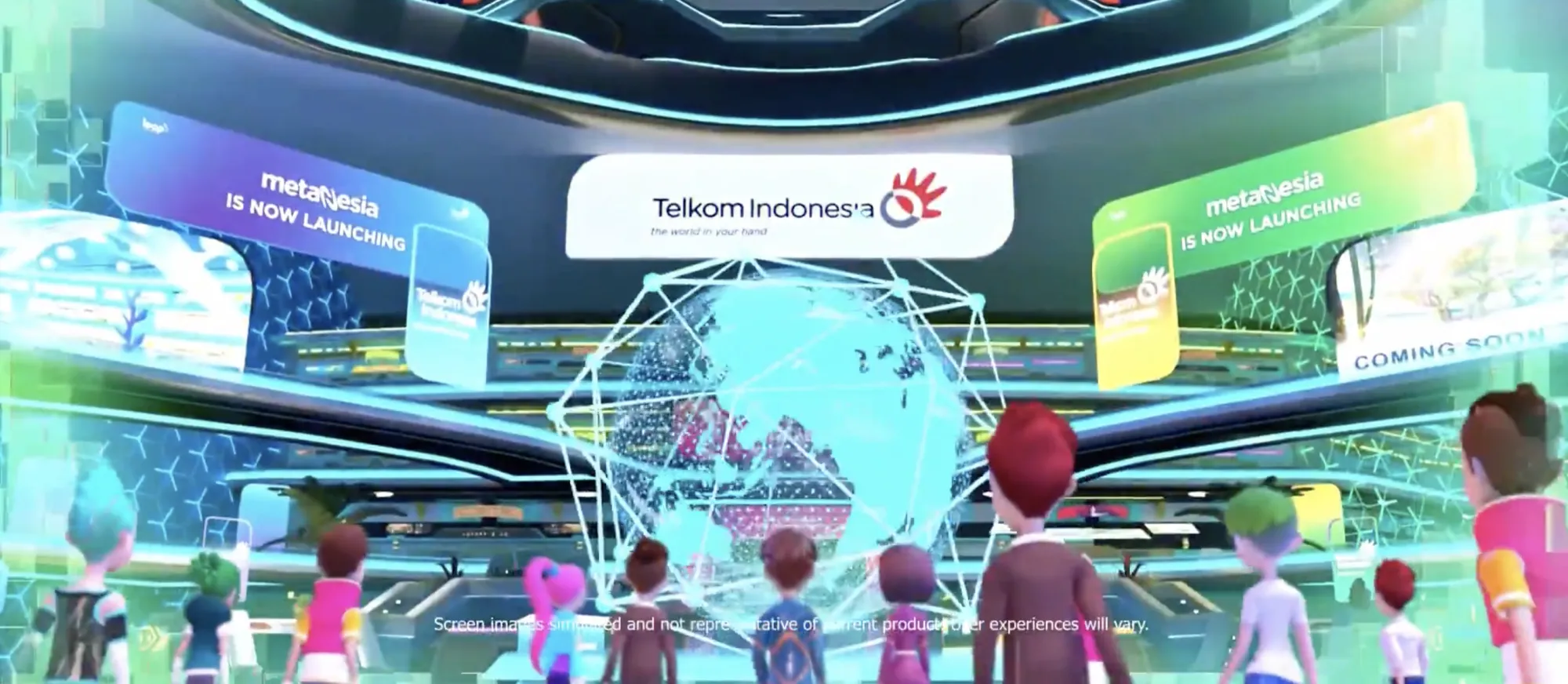 Telkom Indonesia has launched the “metaNesia” virtual world.