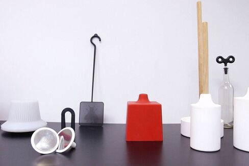 Some of Owen's minimalist creations.