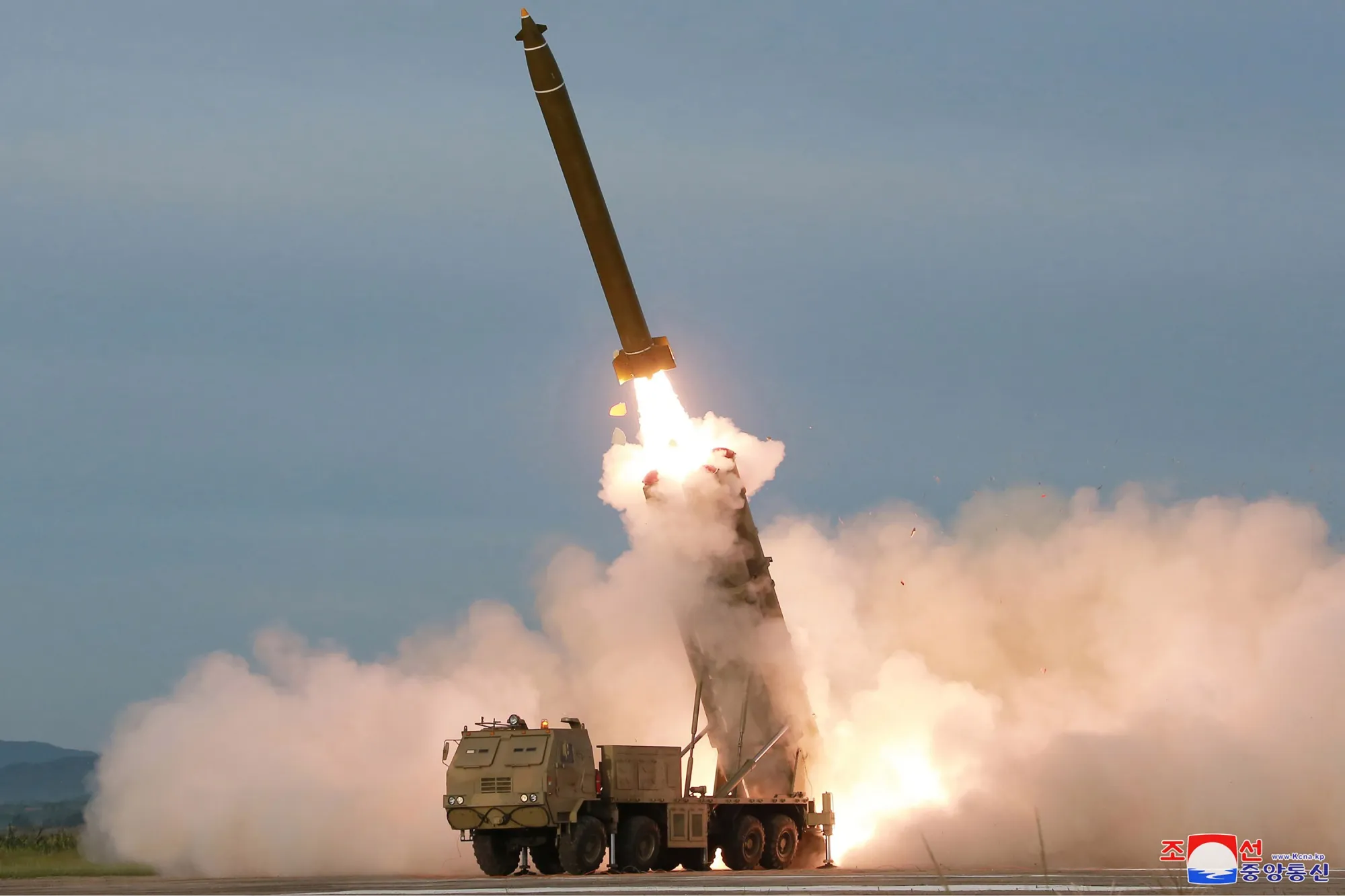 Test firing of an unspecified missile at an undisclosed location in North Korea.