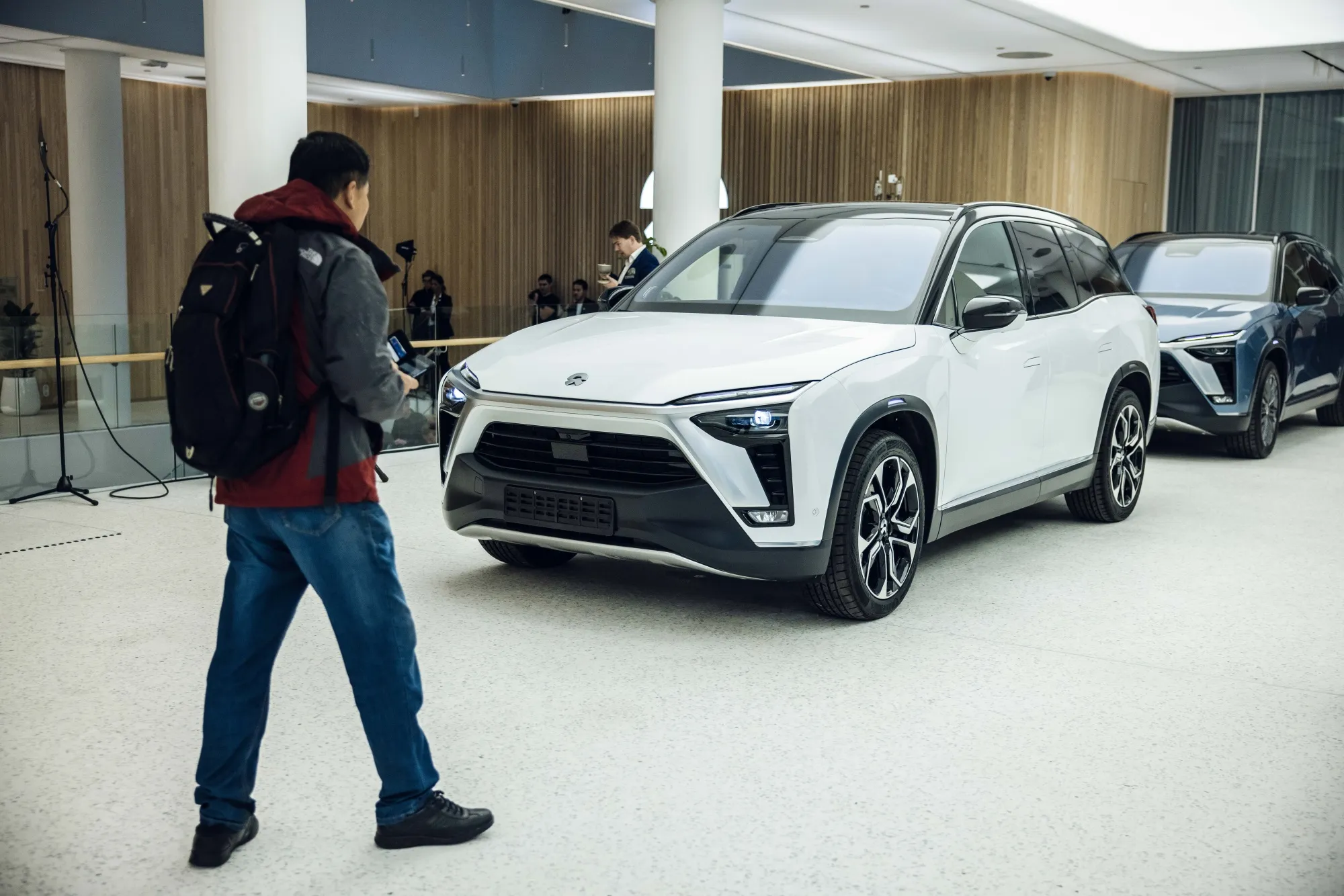 The NIO ES8 all-electric SUV.