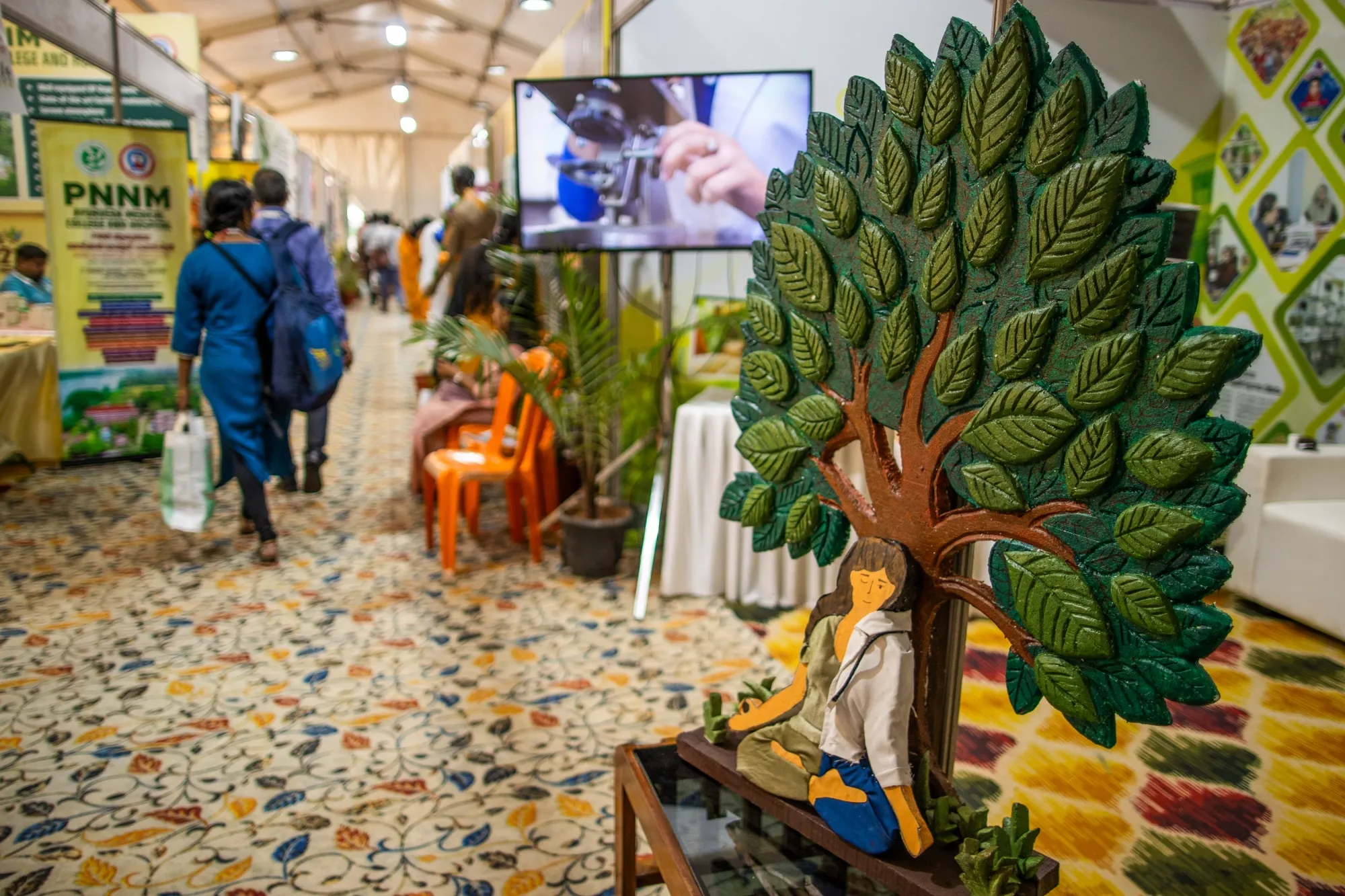 The Global Ayurveda Festival in Kerela, in December.
