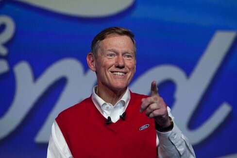 Ford Motor Co. CEO Alan Mulally