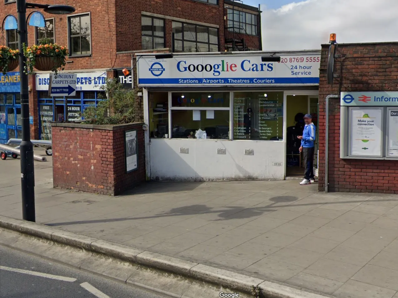 Goooglie Cars in Streatham, London.