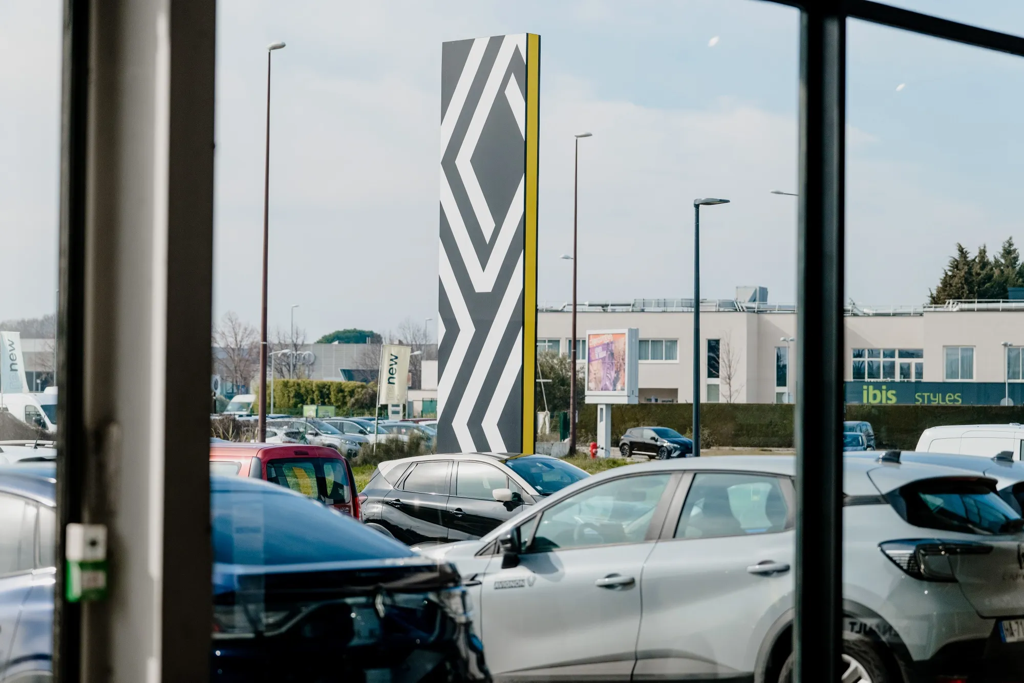 A Renault showroom in Avignon, France.