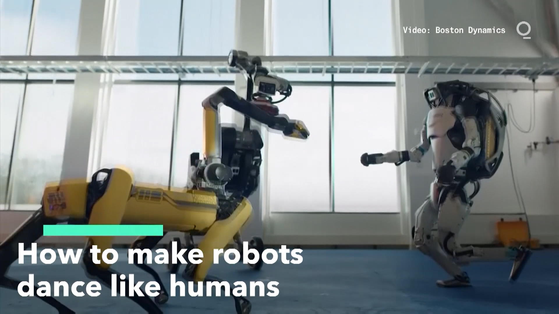 dancing robots that look like humans