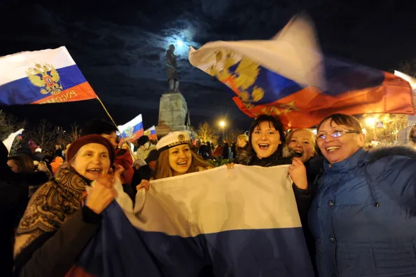 Mother Russia's sweet embrace.
