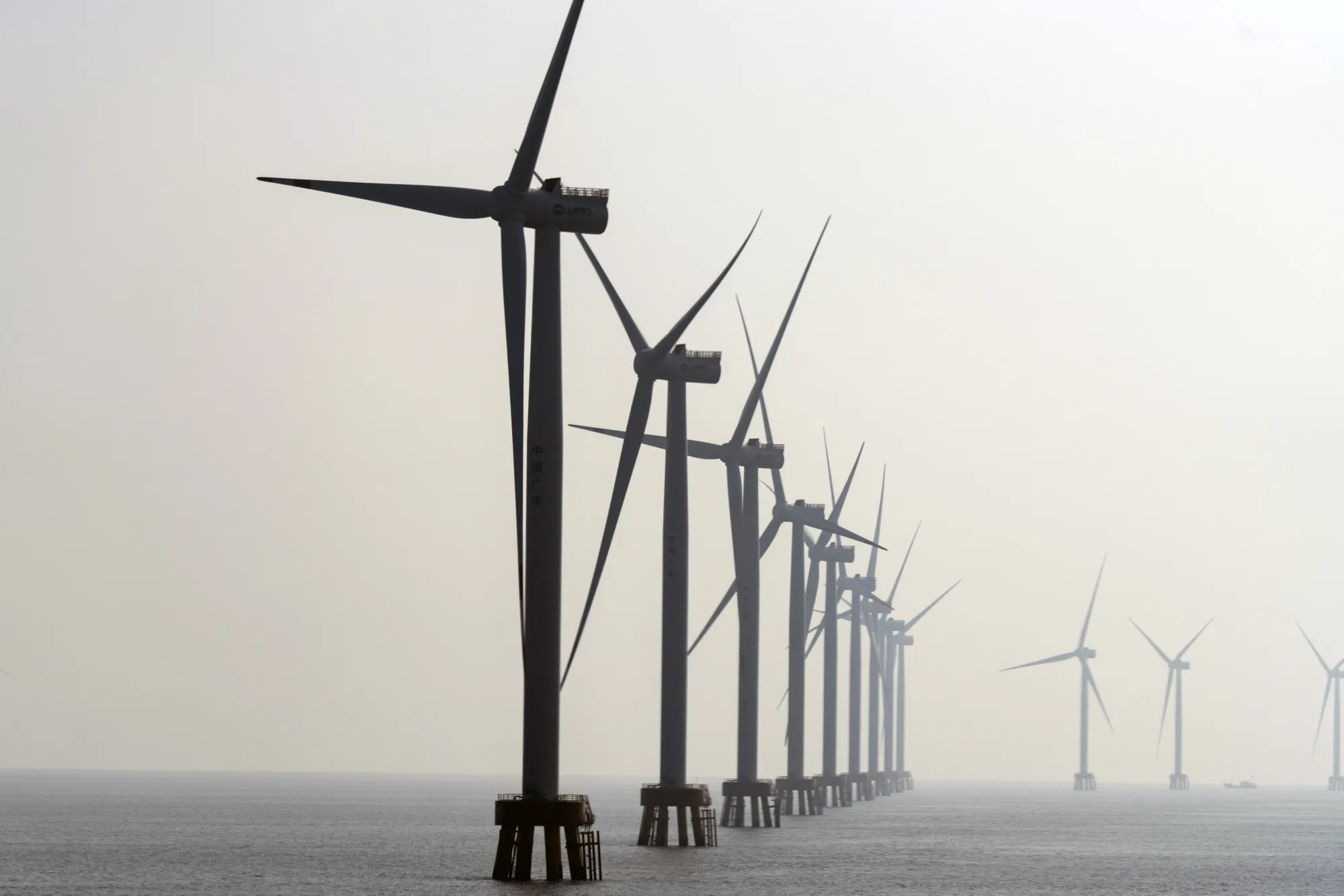 Offshore wind accounts for only a fraction of the country’s total wind power capacity.