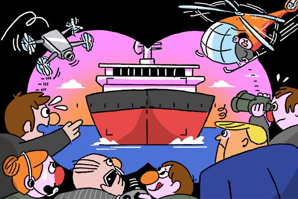 Sanctioned Vessels, Pursuits at Sea: Tanker Trackers Keep Tabs