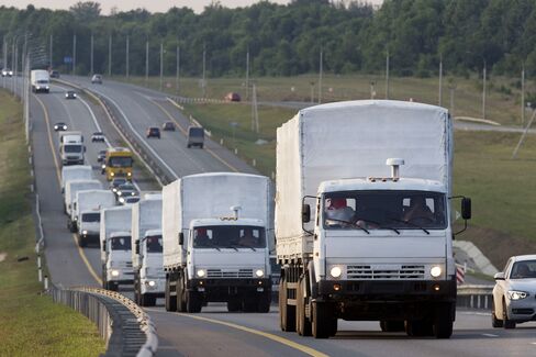 Russian Aid Convoy
