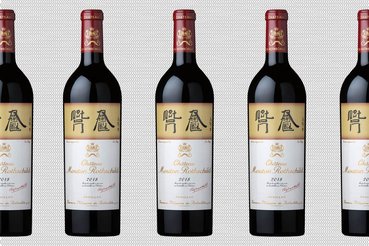 Bordeaux Mouton Rothschild 18 Label By Chinese Artist Xu Bing Bloomberg