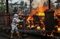 Covid-19 victims cremation in Indonesia