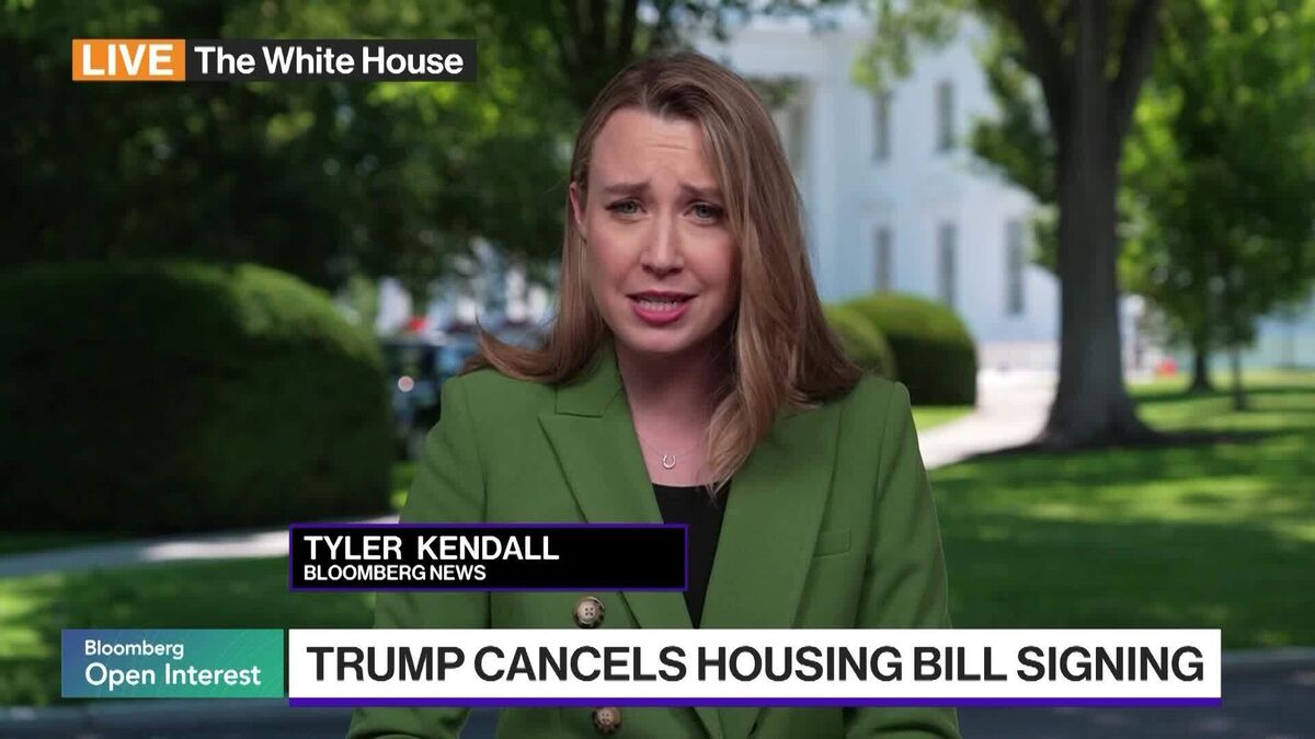 Trump Cancels Event to Sign Housing Bill