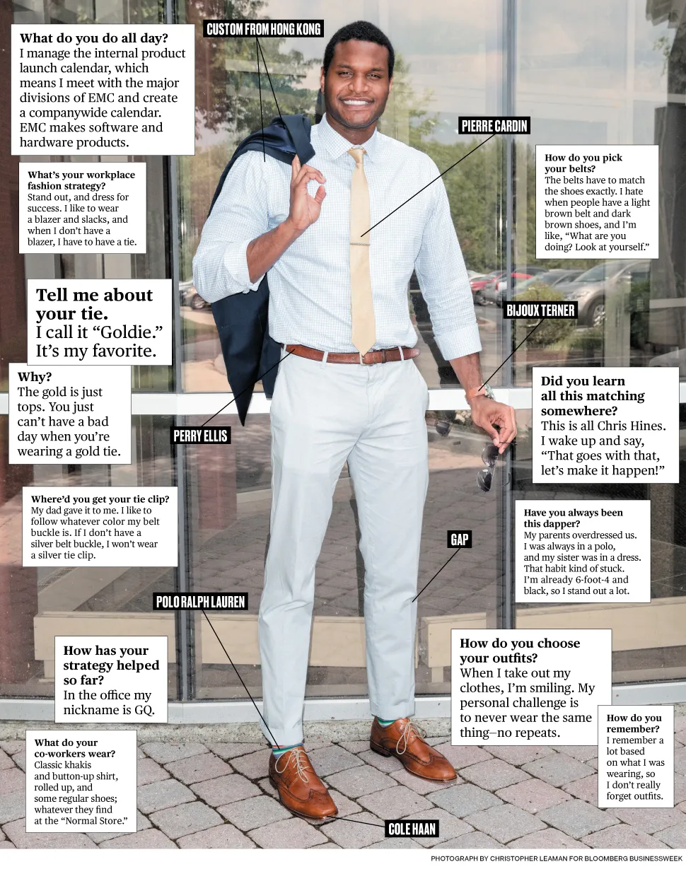 What I Wear to Work: EMC's Christopher Hines