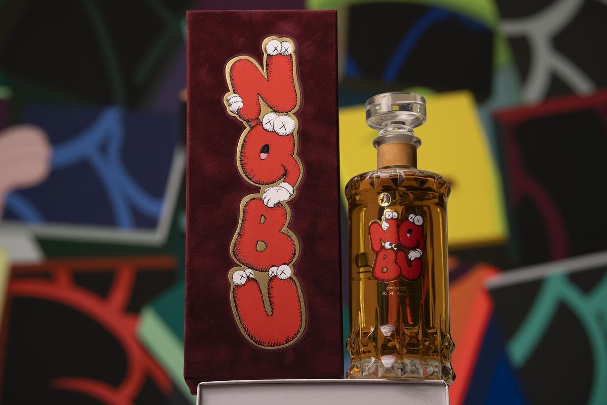 Nobu Partners With Kaws for a Collectible Luxury Tequila - Bloomberg
