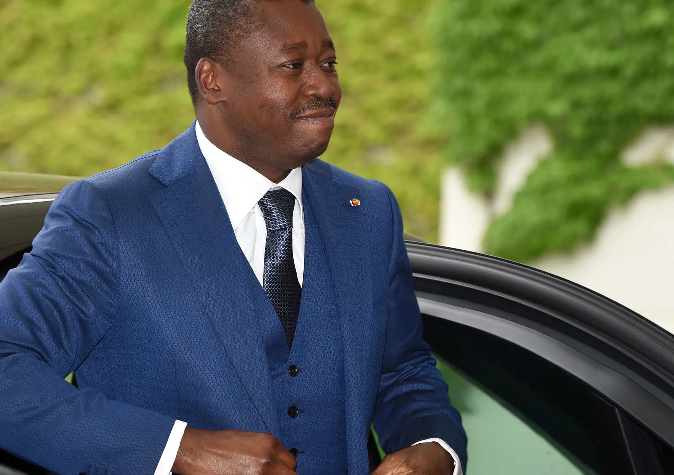 The President of Togo Faure Gnassingbe