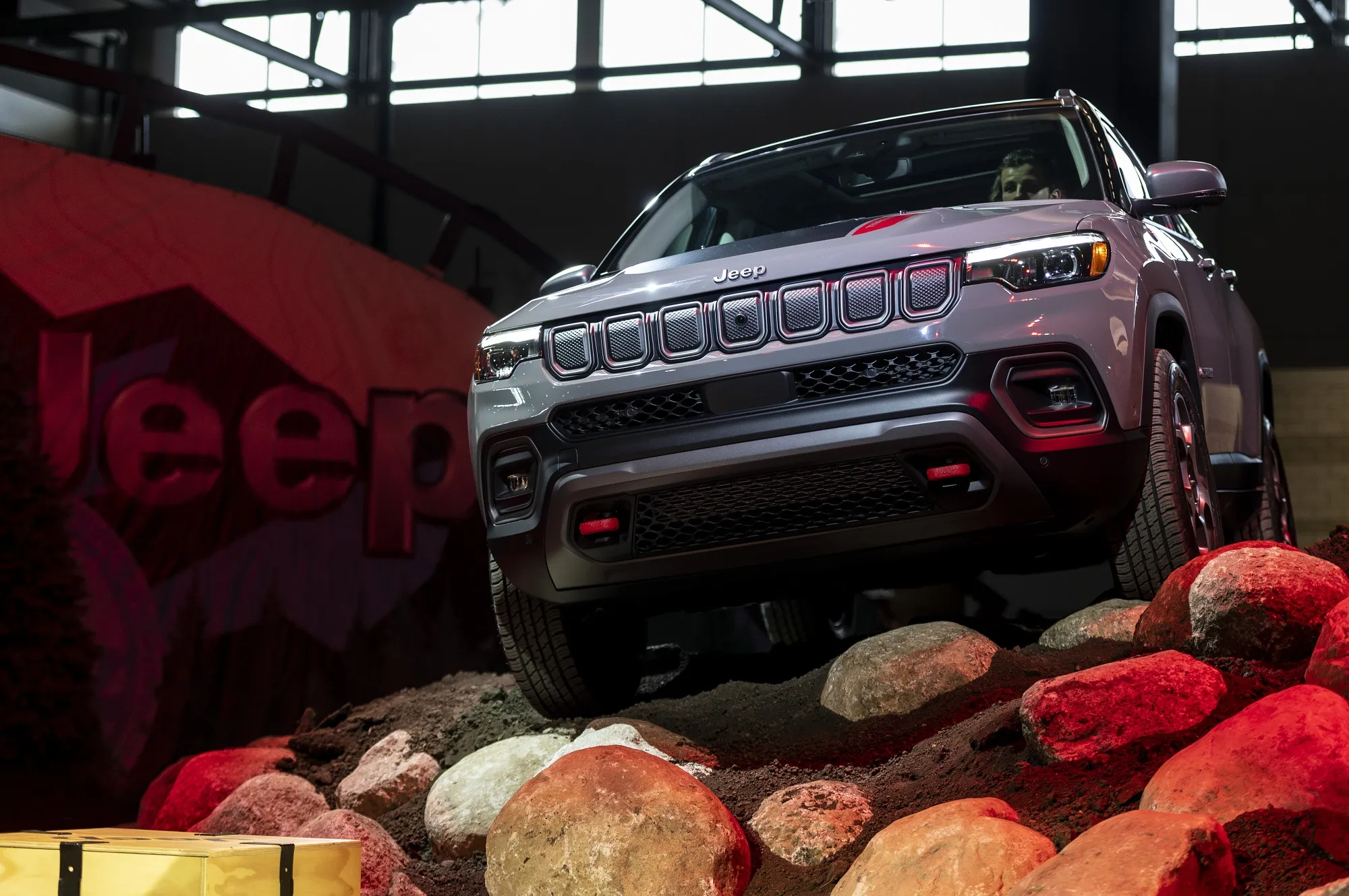 A Jeep Compass SUV.