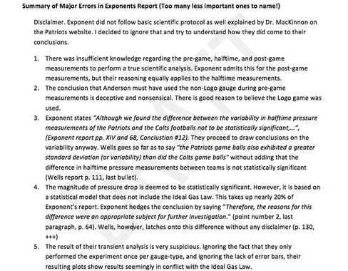 Williamson summarizes the major errors she says she found in the Wells Report.