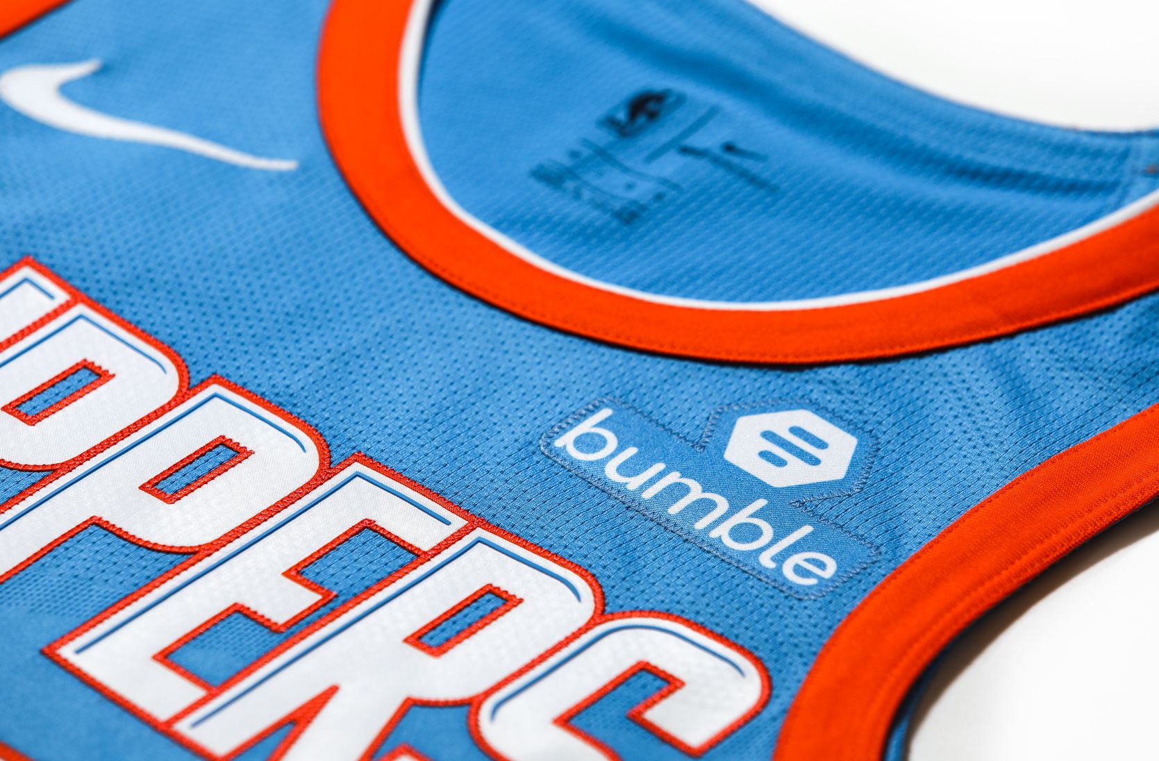 Clippers promote women-first dating app Bumble with new jersey patch