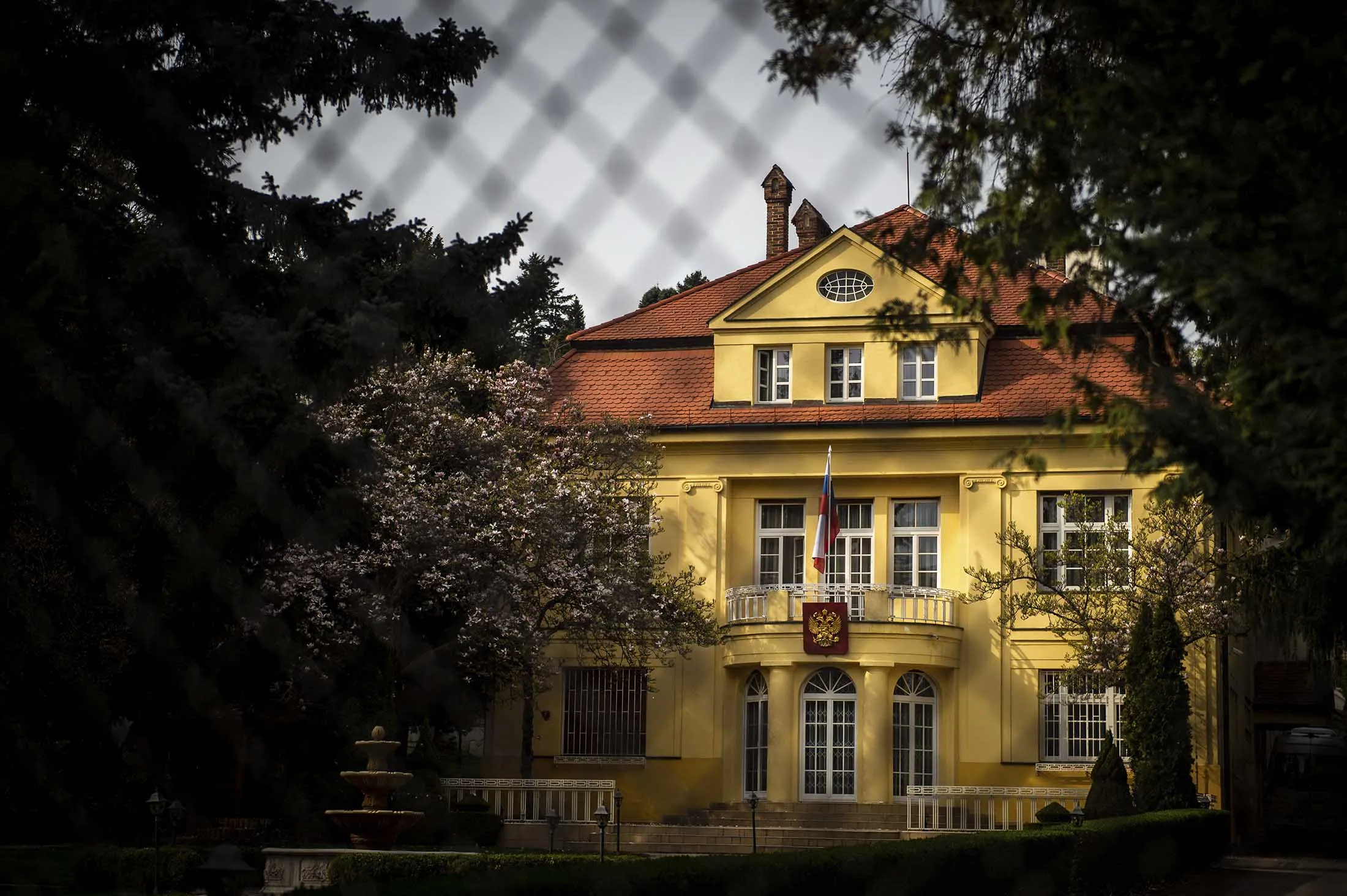 The Russian embassy in Bratislava,&nbsp;Slovakia.