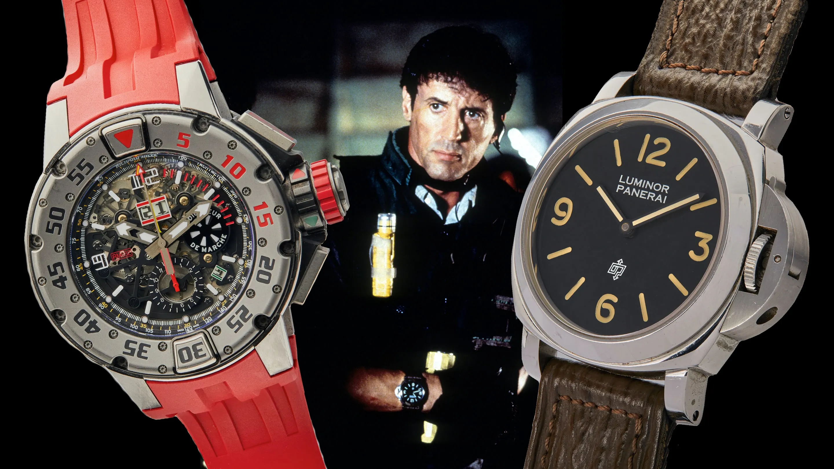 Sylvester Stallone Phillips Watch Auction Daylight Panerai Richard Mille Bloomberg