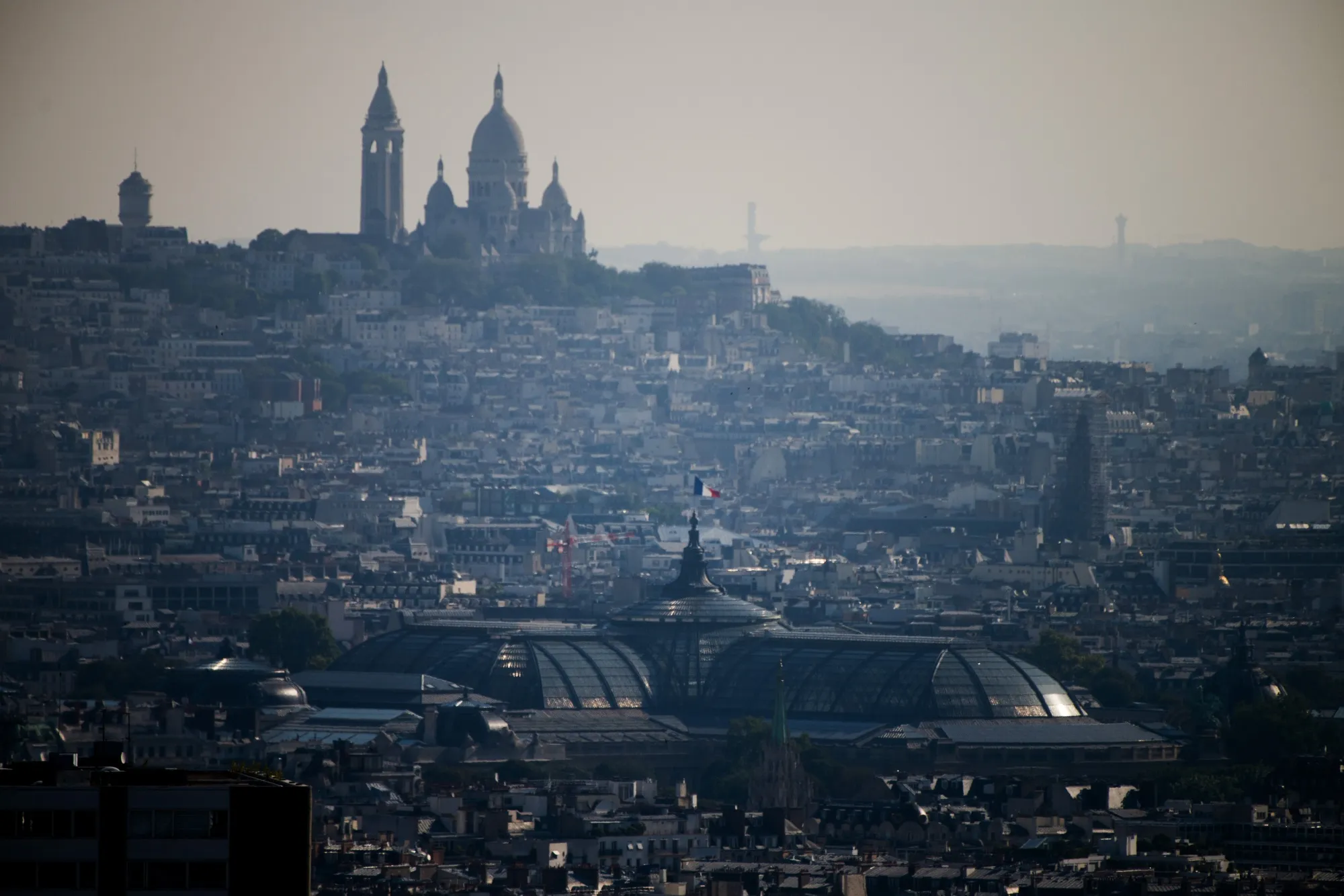 Aerial Pollution Research in French Capital City Center