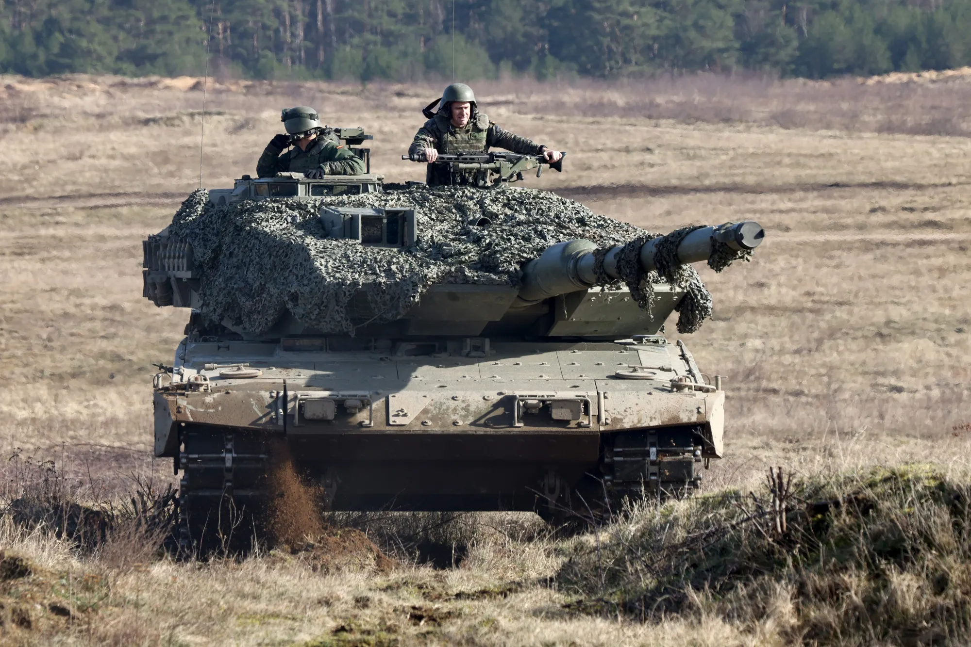A NATO exercise in Poland in February.