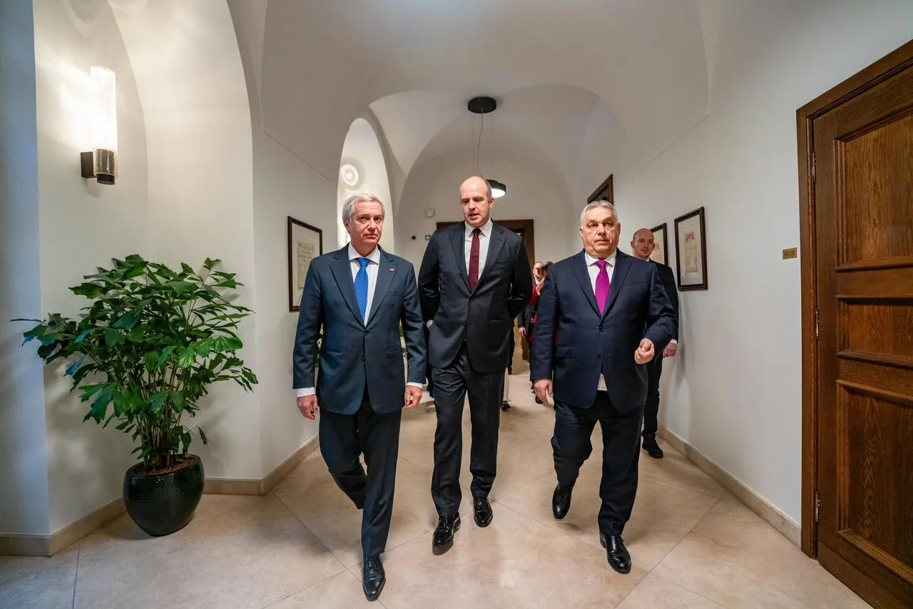 Chile’s President-elect José Antonio Kast meets with Viktor Orbán in Budapest on Feb. 4.